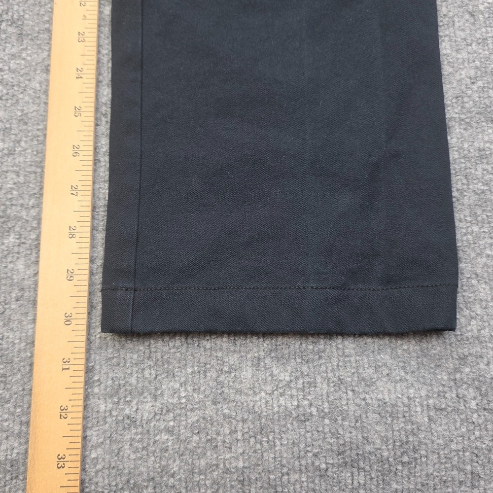 St JOHN SPORT By Marie Gray Pants Women's 4 Black Straight Leg Cotton Stretch - Picture 12 of 14
